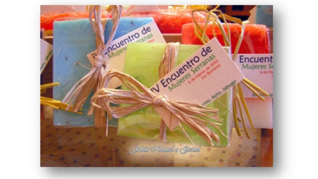 Para muestra, un jabón 16 Foto del regalo del primer evento de Jabón Natural a Granel.